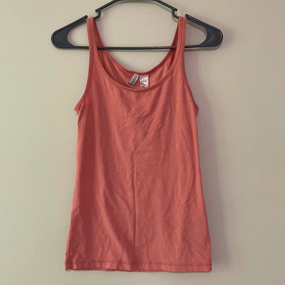 DIVIDED Salmon Pink Tank Top